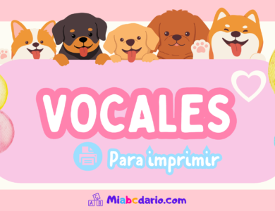 •☑️ Vocales Para Trazar E Imprimir •• Completo 2024