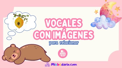 Vocales para relacionar con imágenes